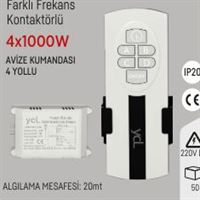 AVİZE KUMANDASI (4X1000W) 4 YOLLU 1